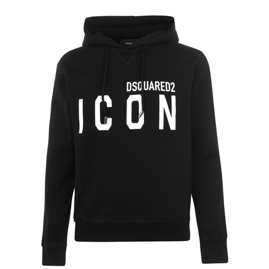 DSQUARED2 Icon Hooded Black Sweatshirt - Centurion Clothing