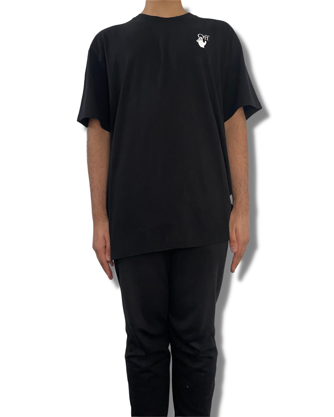 Off White Degrade Arrow T Shirt Black Multi