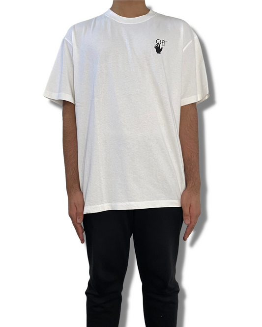 Off White Degrade Arrow T Shirt White Multi