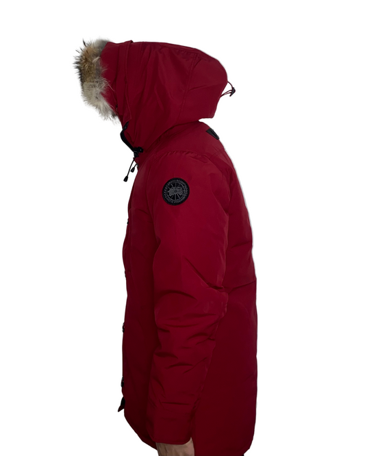 Canada Goose Black Label Chateau Parka Inferno Red