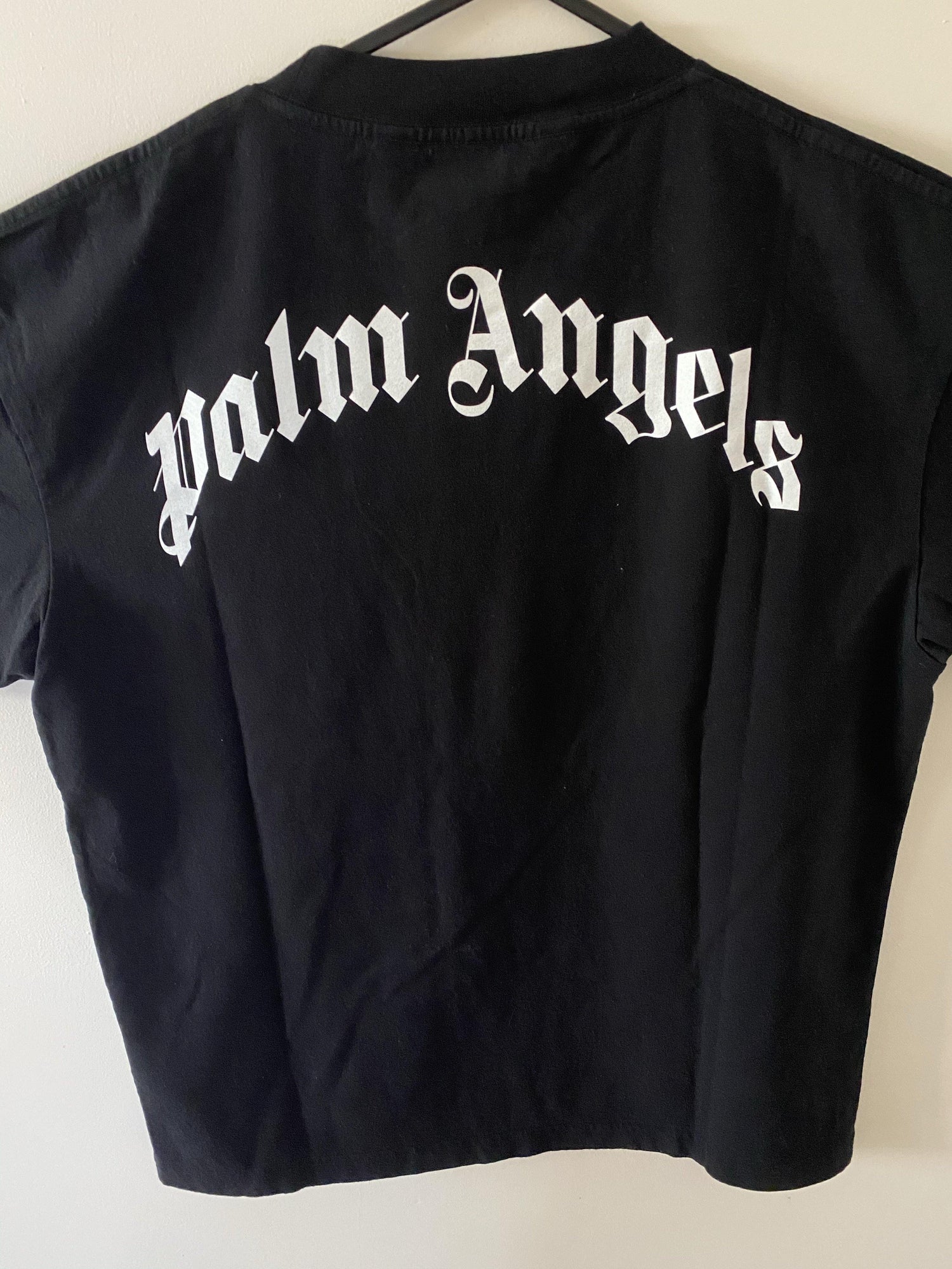 Palm Angels Black Bear-Print T-Shirt - Centurion Clothing